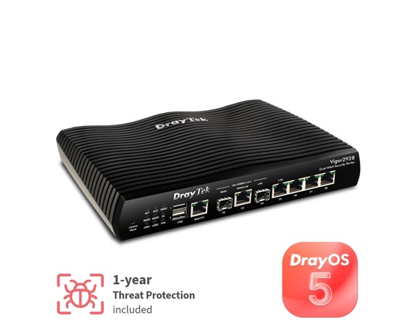 DrayTek Vigor 2928 με Threat Protection 1 έτους