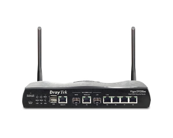 DrayTek Vigor2928be with 1-year Threat Protecion